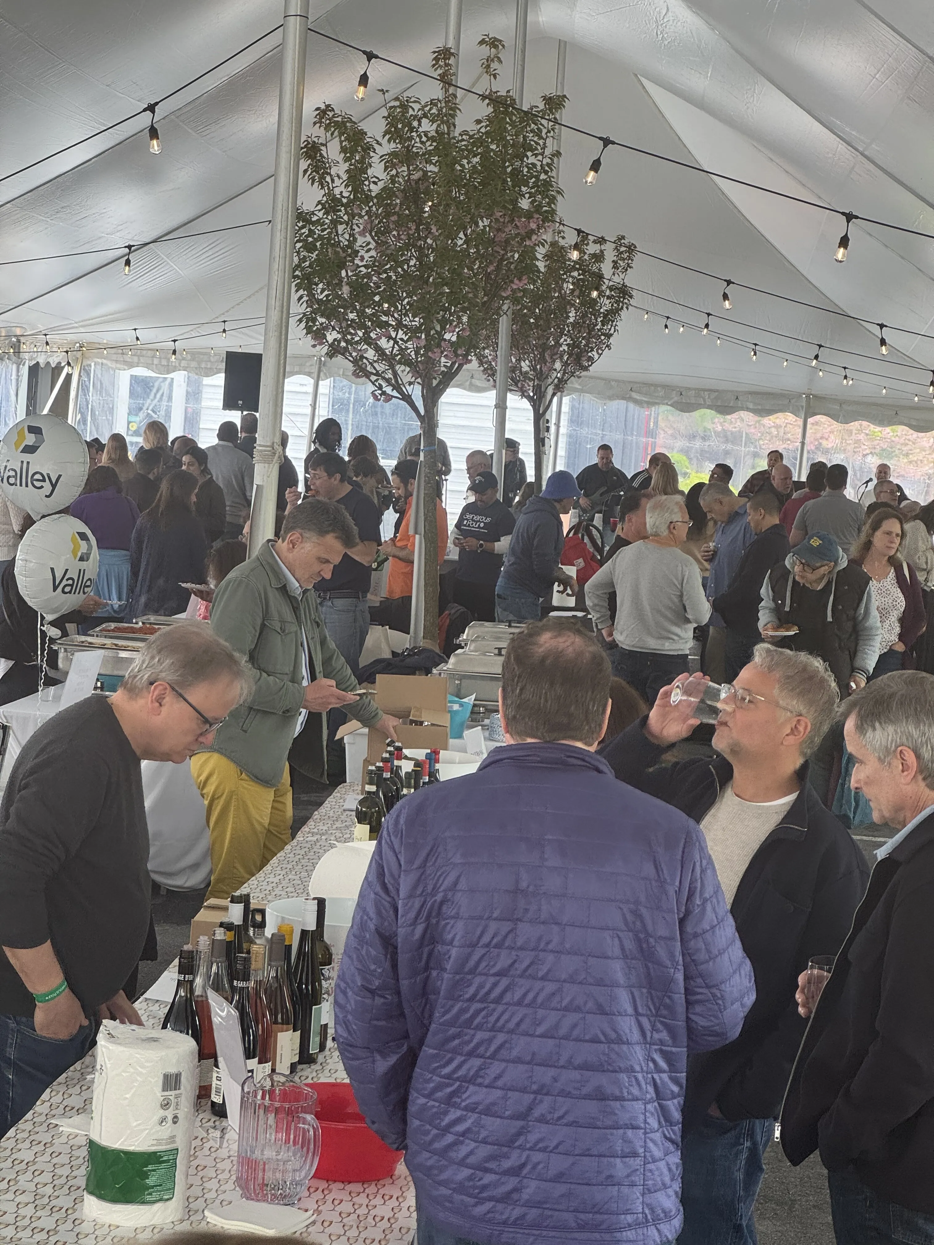 The crowd under the tent at Generous Pour 2026 at Arc Stages