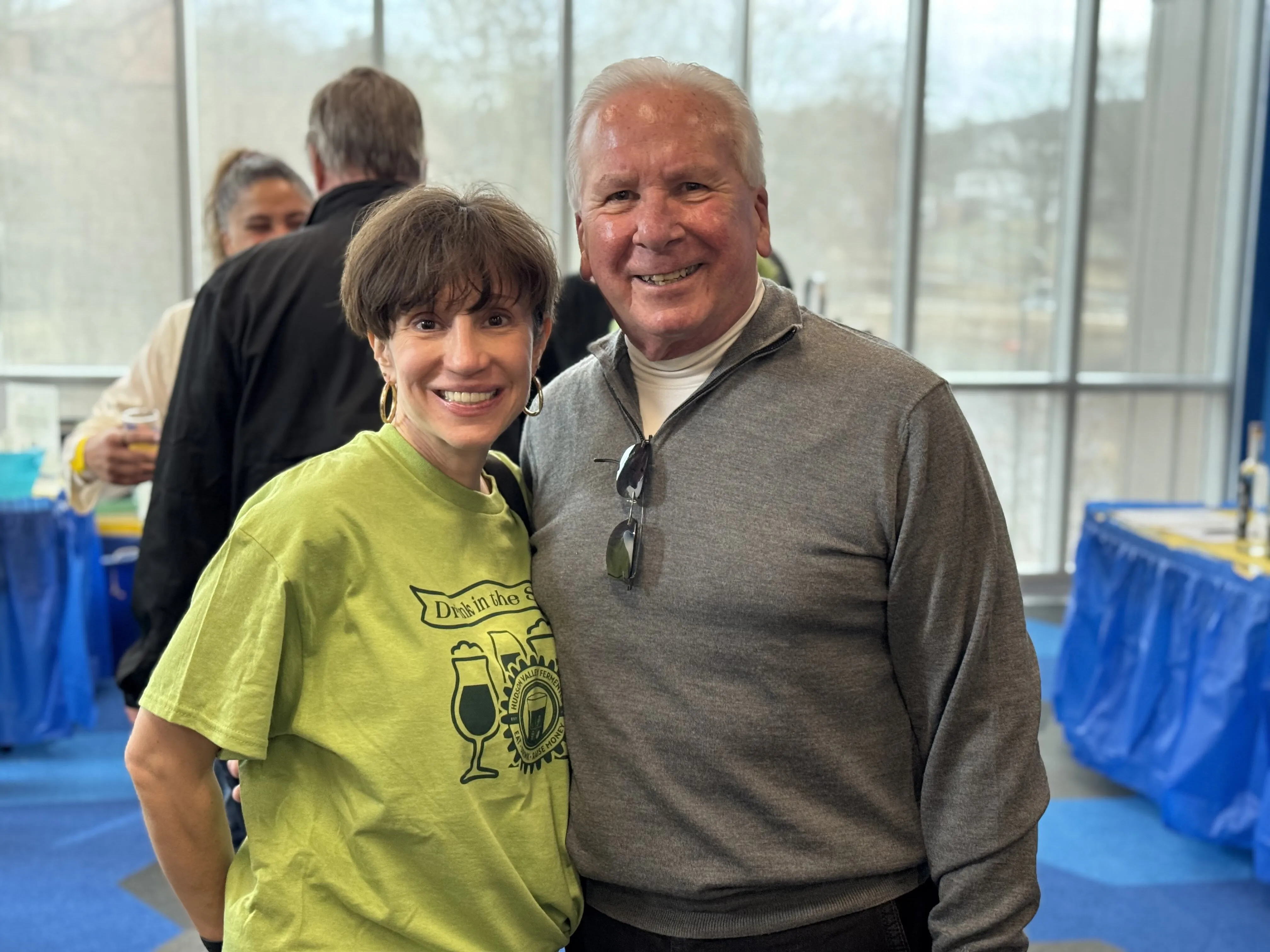 Margaret Cunzio and Bill Flukes at Generous Pour